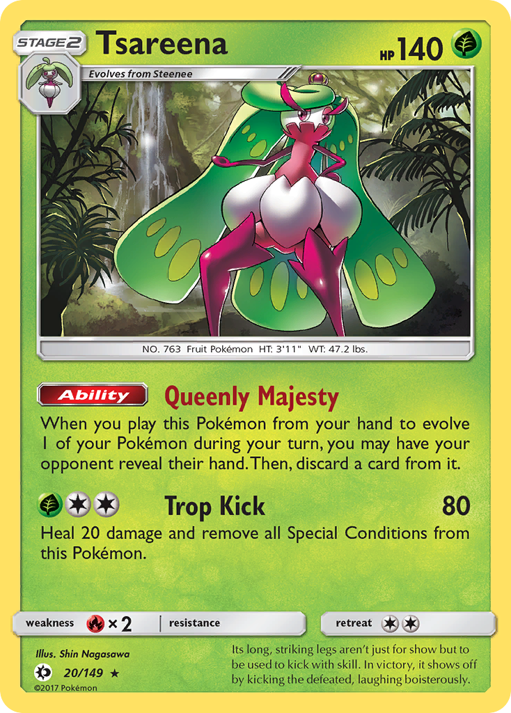 Tsareena (20/149) [Sun & Moon: Base Set] - Pokémon - Card Brawlers | Quebec | Canada |