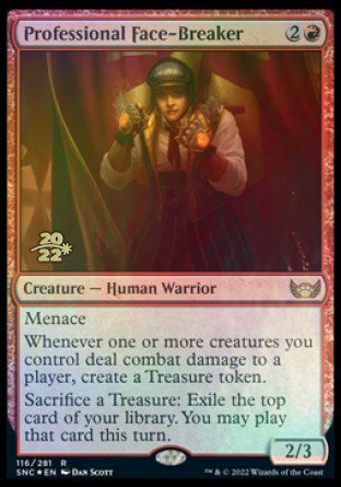 Professional Face-Breaker [Streets of New Capenna Prerelease Promos] - Magic: The Gathering - Card Brawlers | Quebec | Canada |