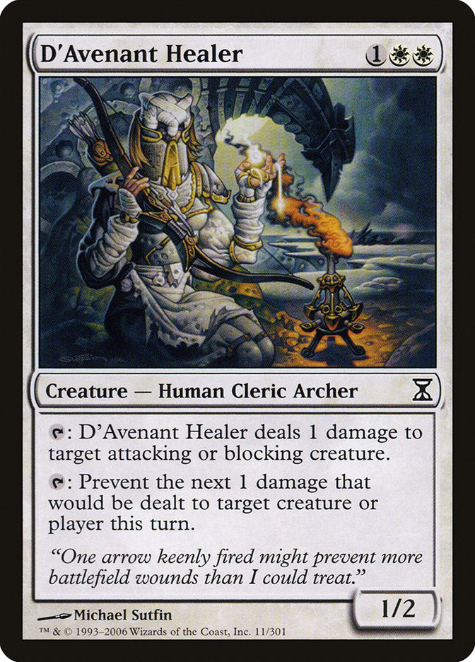 D'Avenant Healer [Time Spiral] - Magic: The Gathering - Card Brawlers | Quebec | Canada |