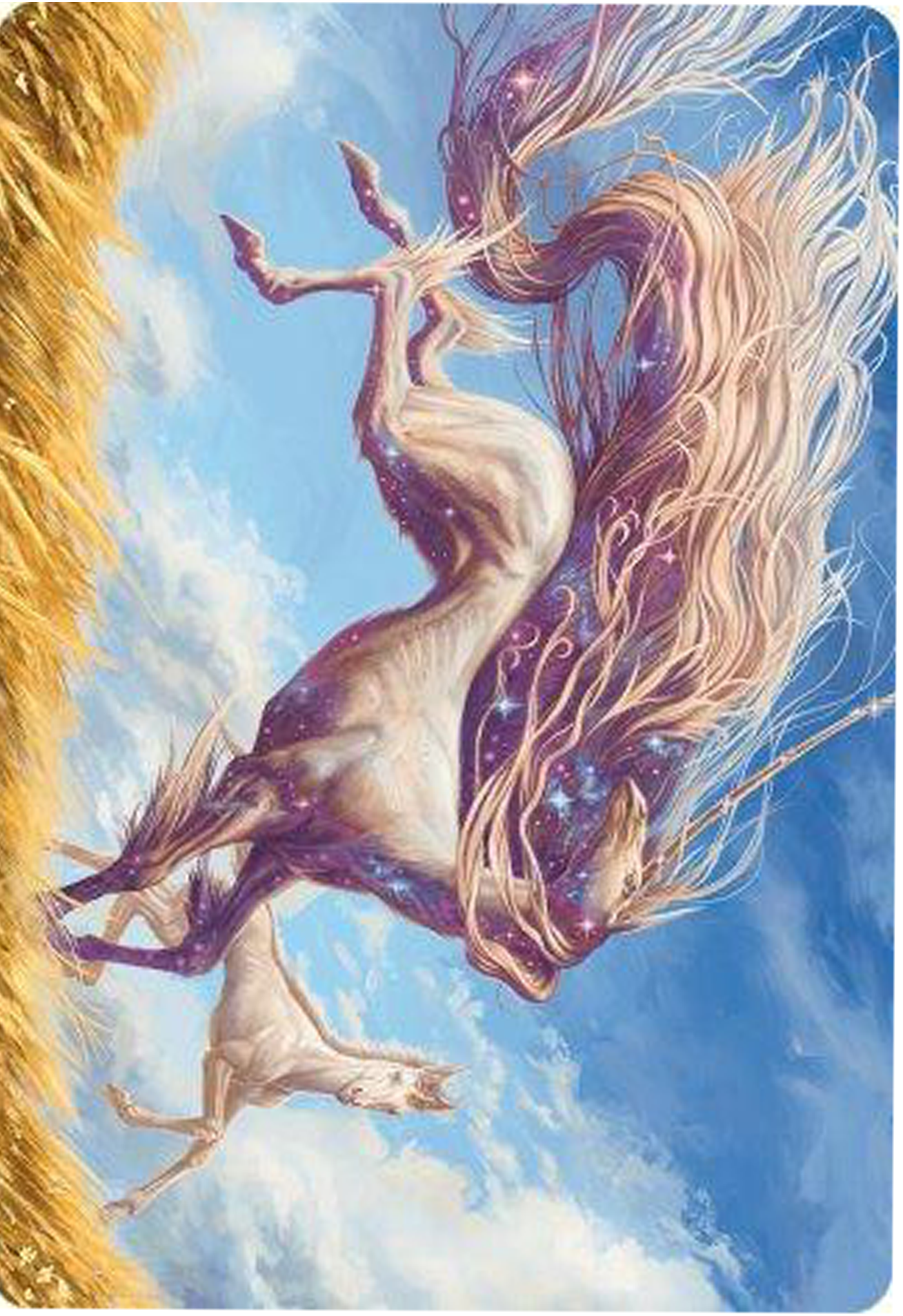 Nyxborn Unicorn Art Card [Modern Horizons 3 Art Series] - Magic: The Gathering - Card Brawlers | Quebec | Canada |
