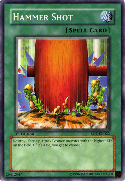 Hammer Shot [SD7-EN022] Common - Yu-Gi-Oh! - Card Brawlers | Quebec | Canada |