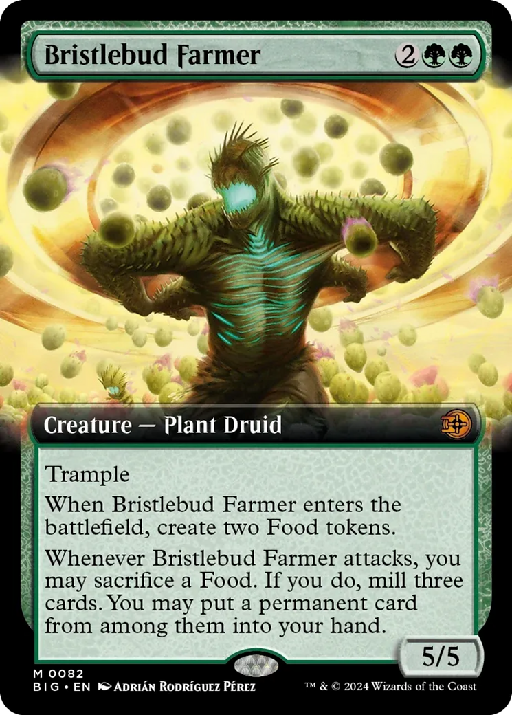 Bristlebud Farmer (Extended Art) [Outlaws of Thunder Junction: The Big Score] - Magic: The Gathering - Card Brawlers | Quebec | Canada |