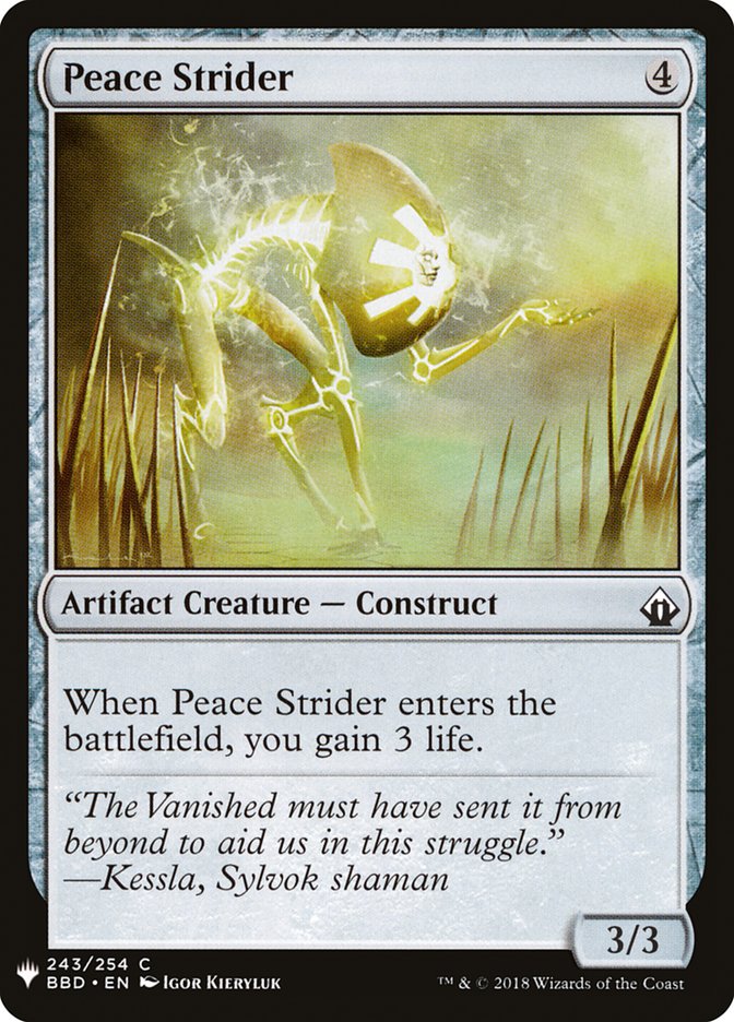 Peace Strider [Mystery Booster] - Magic: The Gathering - Card Brawlers | Quebec | Canada |