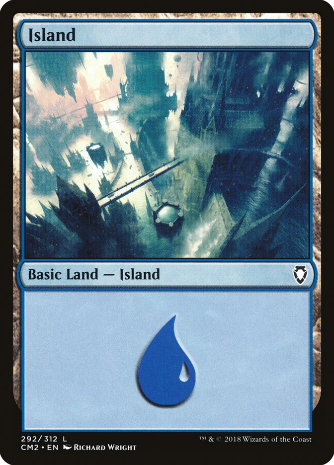 Island (292) [Commander Anthology Volume II] - Magic: The Gathering - Card Brawlers | Quebec | Canada |