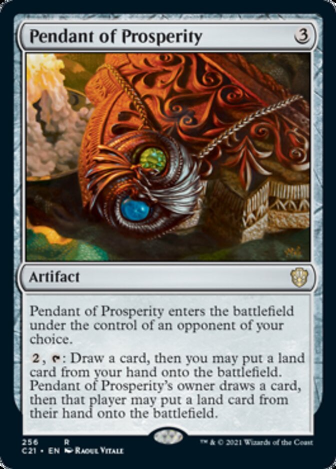 Pendant of Prosperity [Commander 2021] - Magic: The Gathering - Card Brawlers | Quebec | Canada |