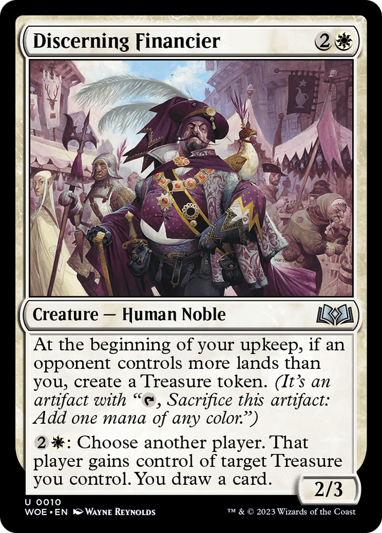 Discerning Financier [Wilds of Eldraine] - Magic: The Gathering - Card Brawlers | Quebec | Canada |