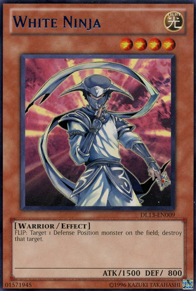 White Ninja (Blue) [DL13-EN009] Rare - Yu-Gi-Oh! - Card Brawlers | Quebec | Canada |