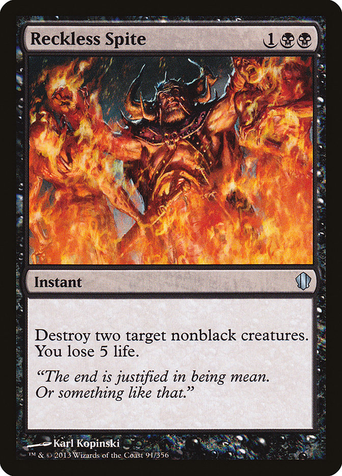 Reckless Spite [Commander 2013] - Magic: The Gathering - Card Brawlers | Quebec | Canada |