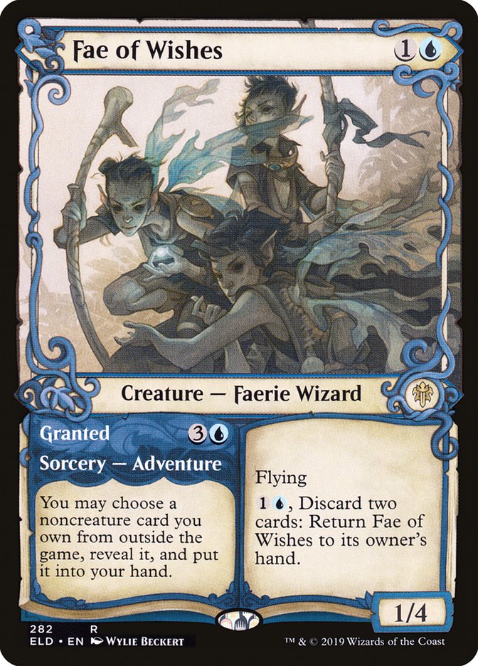 Fae of Wishes // Granted (Showcase) [Throne of Eldraine] - Magic: The Gathering - Card Brawlers | Quebec | Canada |