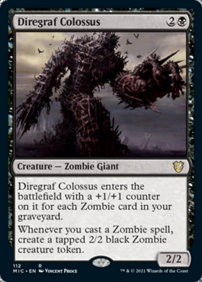 Diregraf Colossus [Innistrad: Midnight Hunt Commander] - Magic: The Gathering - Card Brawlers | Quebec | Canada |