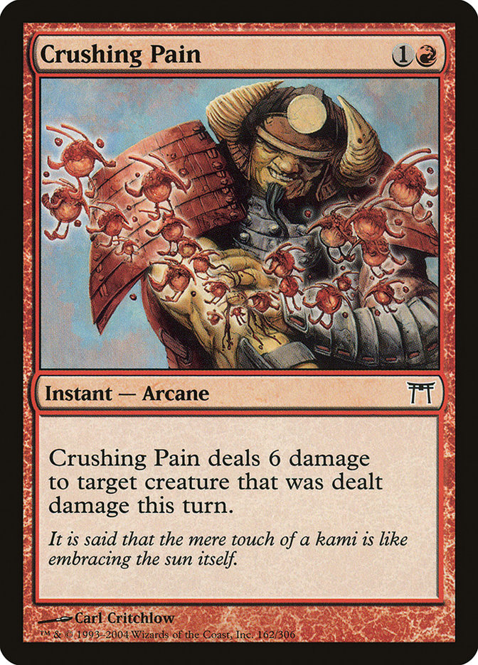 Crushing Pain [Champions of Kamigawa] - Magic: The Gathering - Card Brawlers | Quebec | Canada |