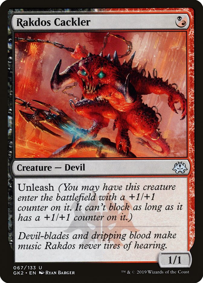 Rakdos Cackler [Ravnica Allegiance Guild Kit] - Magic: The Gathering - Card Brawlers | Quebec | Canada |