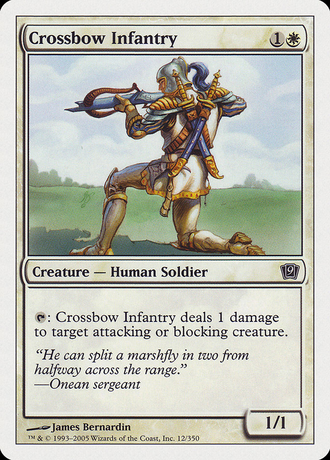 Crossbow Infantry [Ninth Edition] - Magic: The Gathering - Card Brawlers | Quebec | Canada |