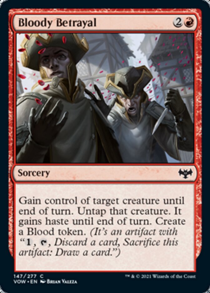 Bloody Betrayal [Innistrad: Crimson Vow] - Magic: The Gathering - Card Brawlers | Quebec | Canada |
