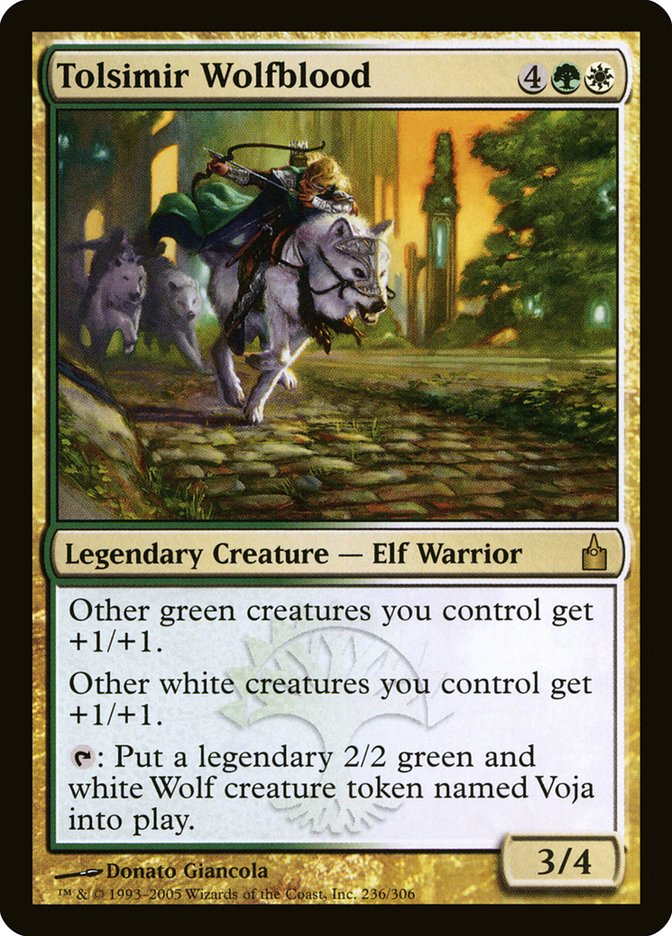 Tolsimir Wolfblood [Ravnica: City of Guilds] - Magic: The Gathering - Card Brawlers | Quebec | Canada |