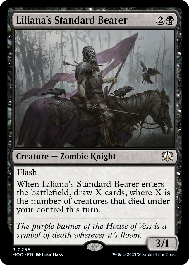 Liliana's Standard Bearer [March of the Machine Commander] - Magic: The Gathering - Card Brawlers | Quebec | Canada |