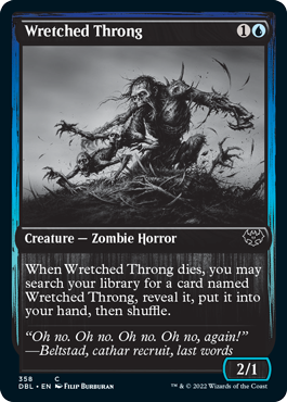 Wretched Throng [Innistrad: Double Feature] - Magic: The Gathering - Card Brawlers | Quebec | Canada |