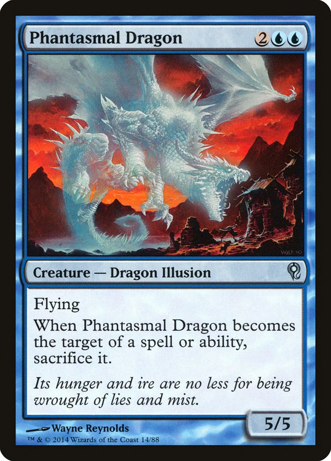 Phantasmal Dragon [Duel Decks: Jace vs. Vraska] - Magic: The Gathering - Card Brawlers | Quebec | Canada |
