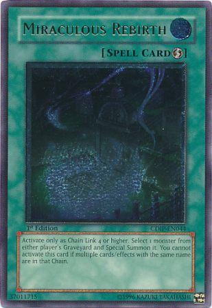 Miraculous Rebirth [CDIP-EN044] Ultimate Rare - Yu-Gi-Oh! - Card Brawlers | Quebec | Canada |