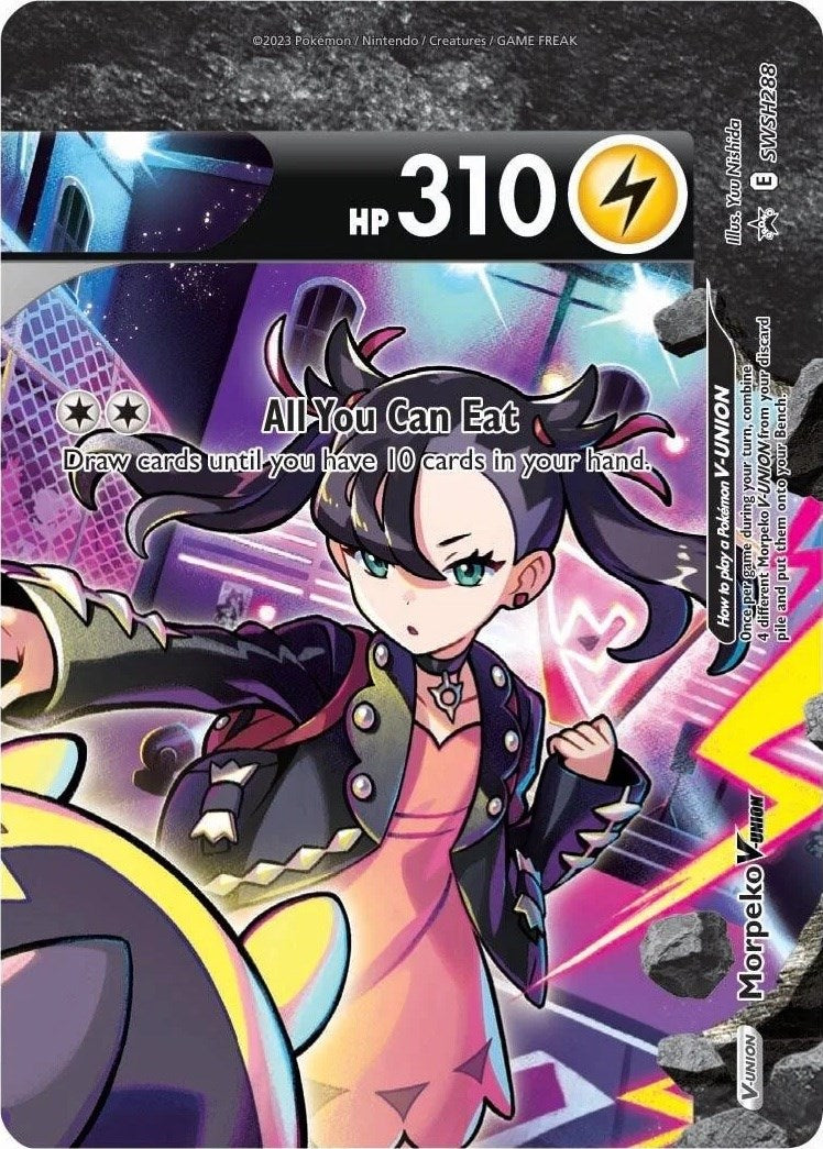 Morpeko V-Union (SWSH288) [Sword & Shield: Black Star Promos] - Pokémon - Card Brawlers | Quebec | Canada |