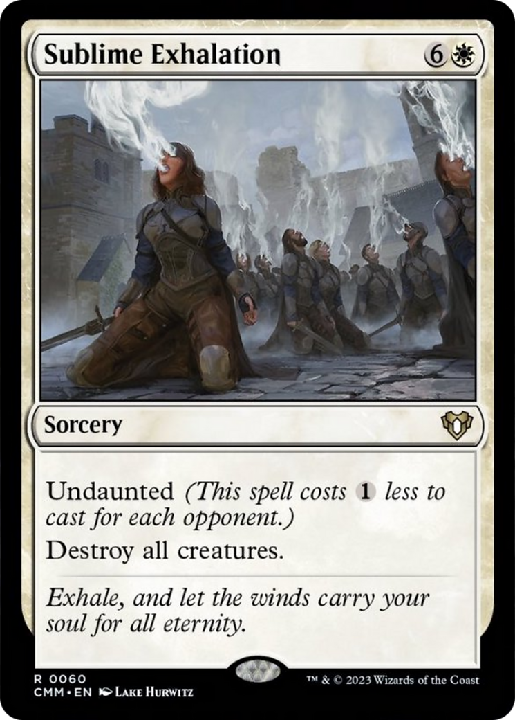 Sublime Exhalation [Commander Masters] - Magic: The Gathering - Card Brawlers | Quebec | Canada |