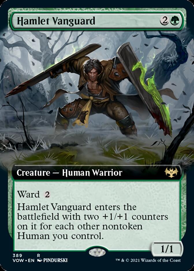 Hamlet Vanguard (Extended Art) [Innistrad: Crimson Vow] - Magic: The Gathering - Card Brawlers | Quebec | Canada |