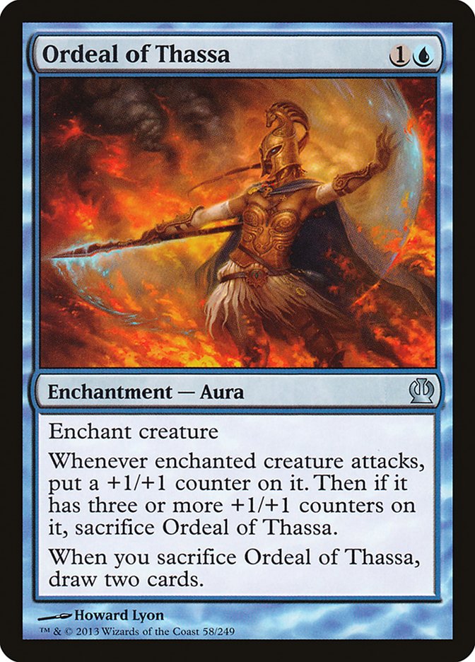 Ordeal of Thassa [Theros] - Magic: The Gathering - Card Brawlers | Quebec | Canada |