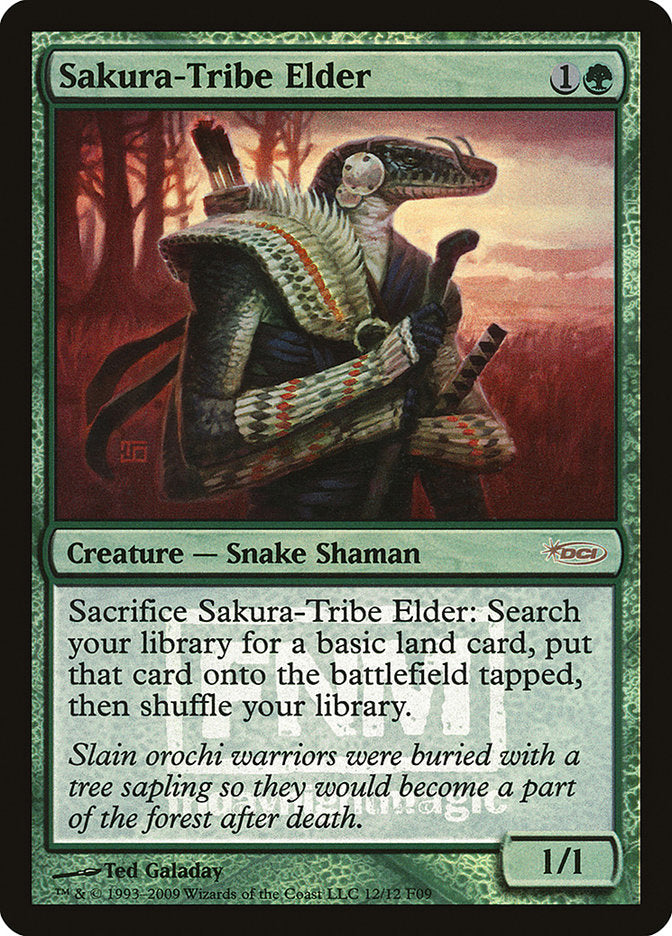 Sakura-Tribe Elder [Friday Night Magic 2009] - Magic: The Gathering - Card Brawlers | Quebec | Canada |