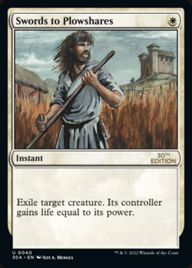 Swords to Plowshares [30th Anniversary Edition] - Magic: The Gathering - Card Brawlers | Quebec | Canada |