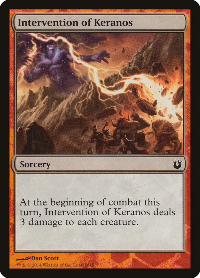 Intervention of Keranos [Born of the Gods Battle the Horde] - Magic: The Gathering - Card Brawlers | Quebec | Canada |