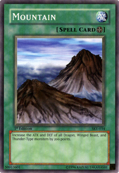 Mountain [SKE-034] Common - Yu-Gi-Oh! - Card Brawlers | Quebec | Canada |