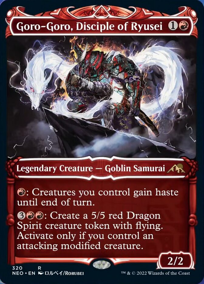 Goro-Goro, Disciple of Ryusei (Showcase Samurai) [Kamigawa: Neon Dynasty] - Magic: The Gathering - Card Brawlers | Quebec | Canada |