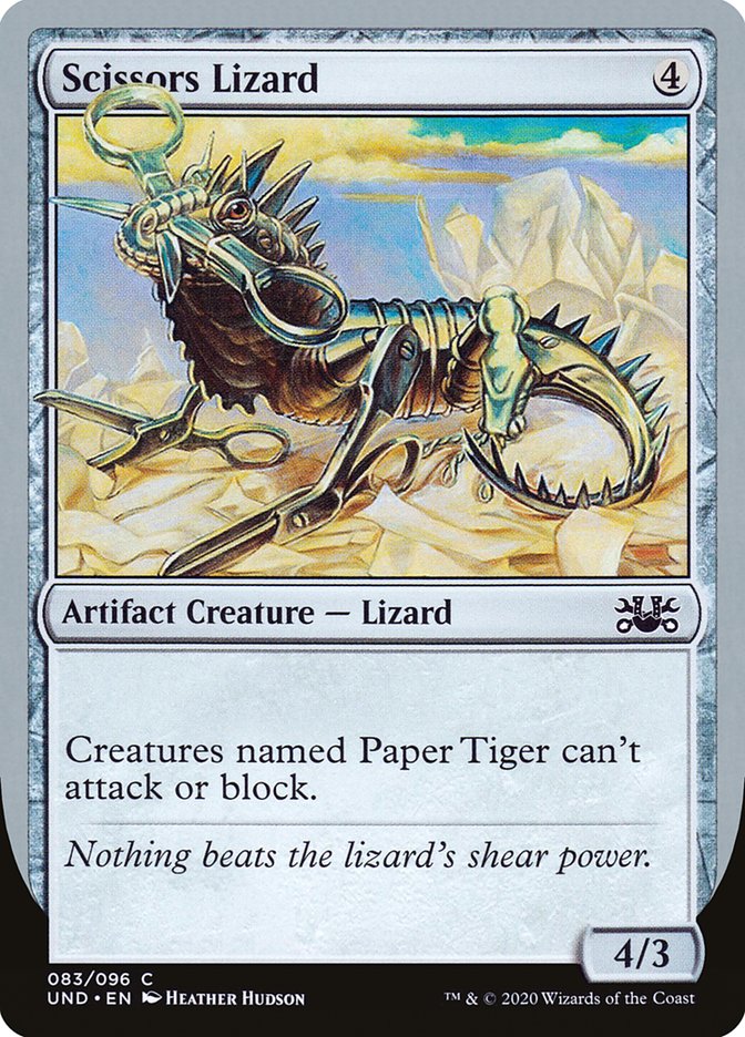 Scissors Lizard [Unsanctioned] - Magic: The Gathering - Card Brawlers | Quebec | Canada |