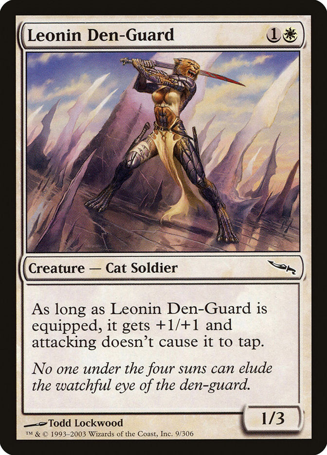Leonin Den-Guard [Mirrodin] - Magic: The Gathering - Card Brawlers | Quebec | Canada |