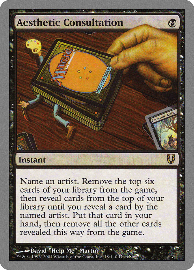 Aesthetic Consultation [Unhinged] - Magic: The Gathering - Card Brawlers | Quebec | Canada |