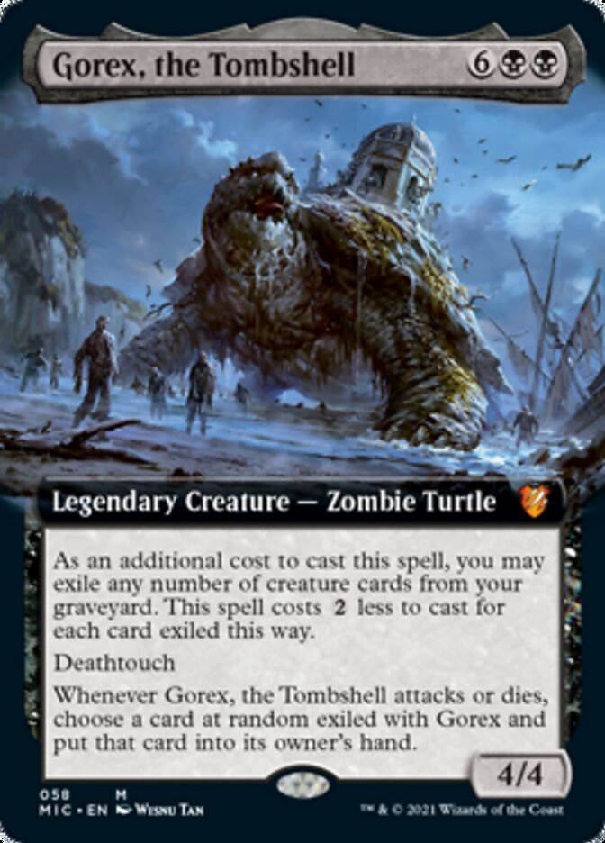 Gorex, the Tombshell (Extended Art) [Innistrad: Midnight Hunt Commander] - Magic: The Gathering - Card Brawlers | Quebec | Canada |
