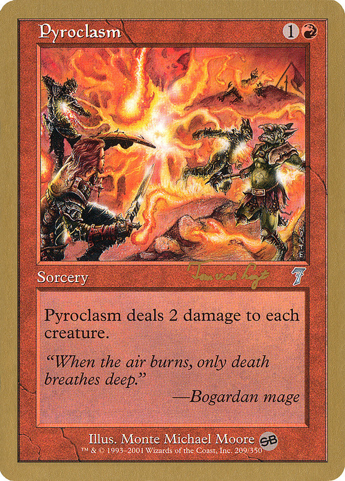 Pyroclasm (Tom van de Logt) (SB) [World Championship Decks 2001] - Magic: The Gathering - Card Brawlers | Quebec | Canada |