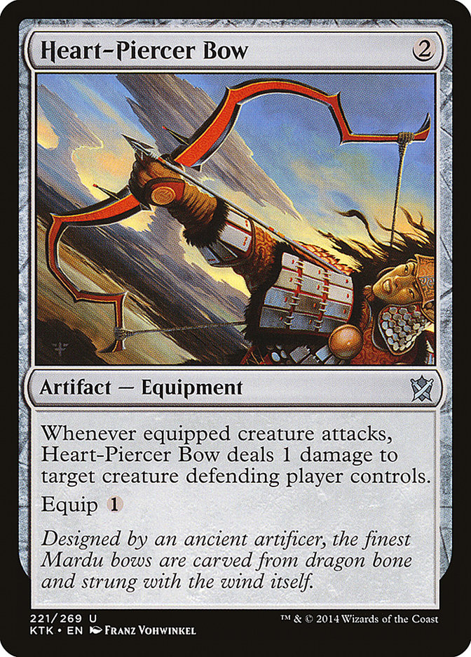 Heart-Piercer Bow [Khans of Tarkir] - Magic: The Gathering - Card Brawlers | Quebec | Canada |