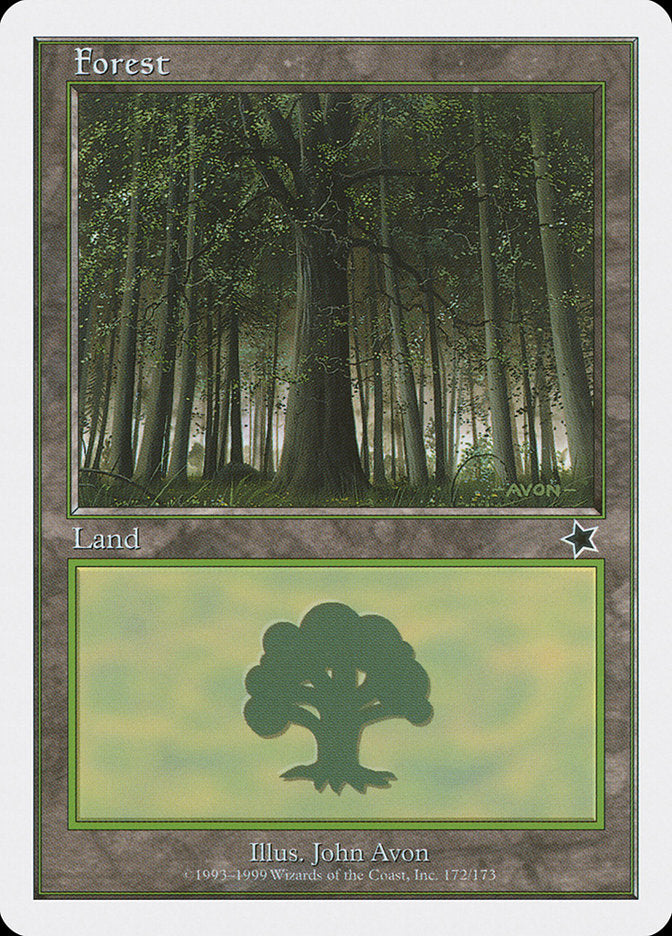 Forest (172) [Starter 1999] - Magic: The Gathering - Card Brawlers | Quebec | Canada |