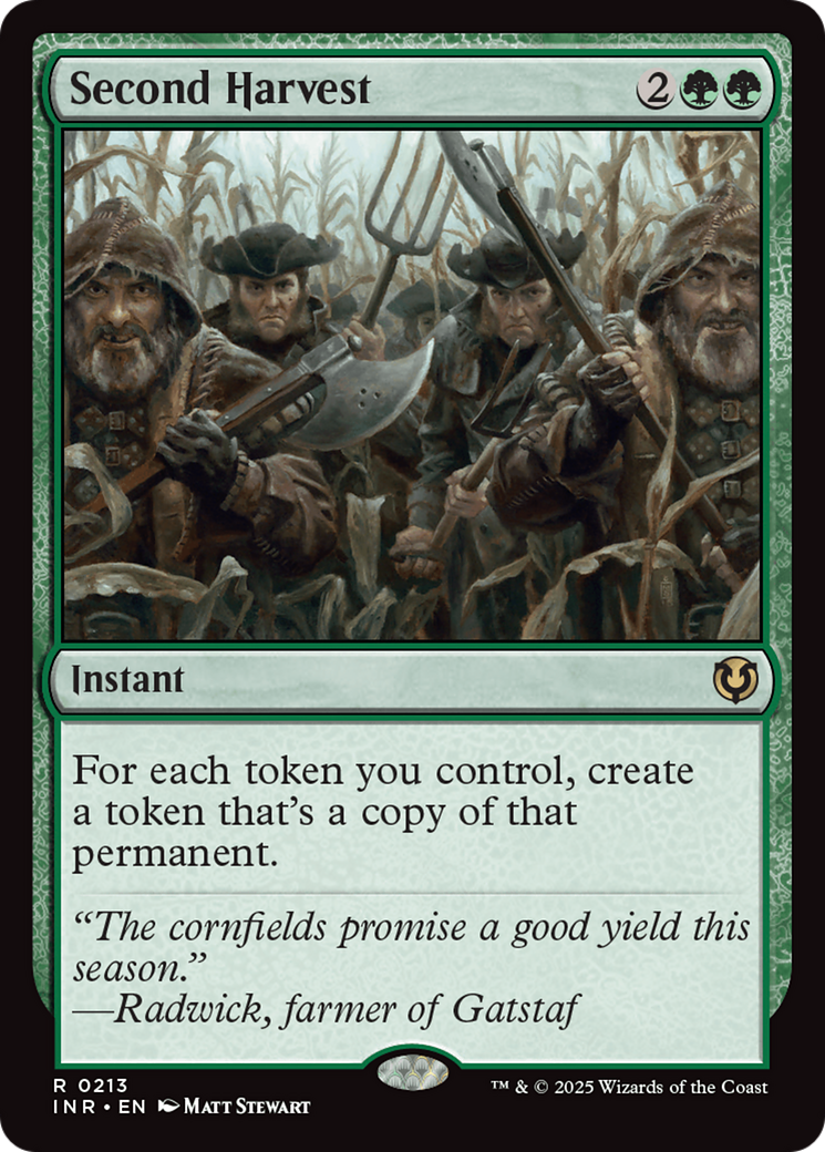 Second Harvest [Innistrad Remastered] - Magic: The Gathering - Card Brawlers | Quebec | Canada |