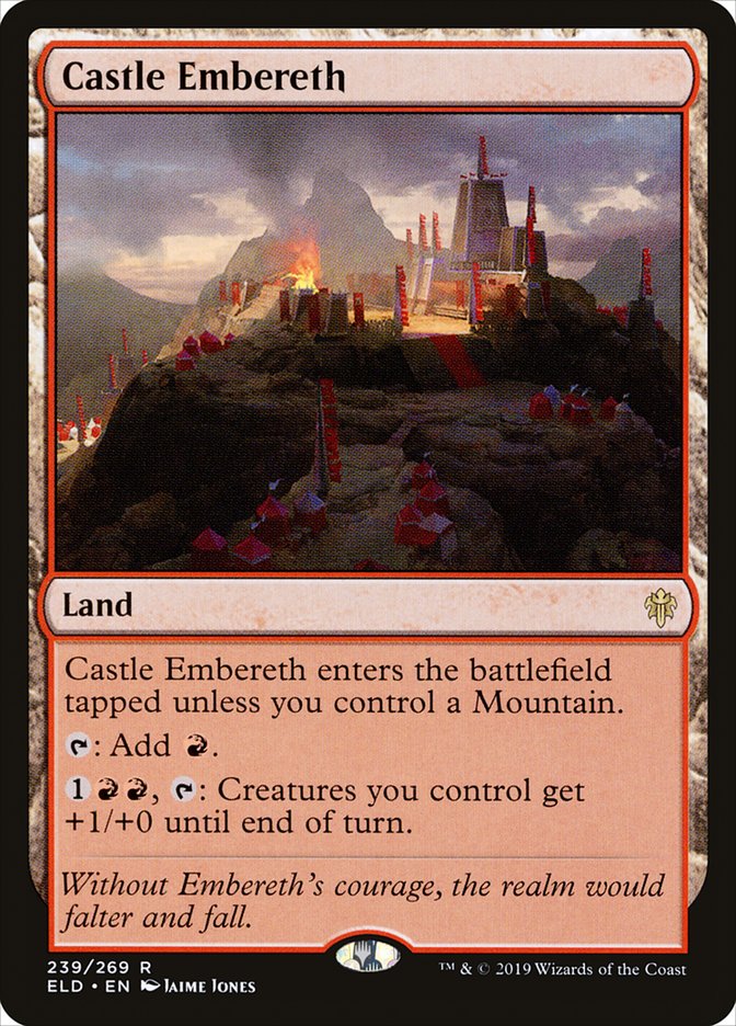 Castle Embereth [Throne of Eldraine] - Magic: The Gathering - Card Brawlers | Quebec | Canada |