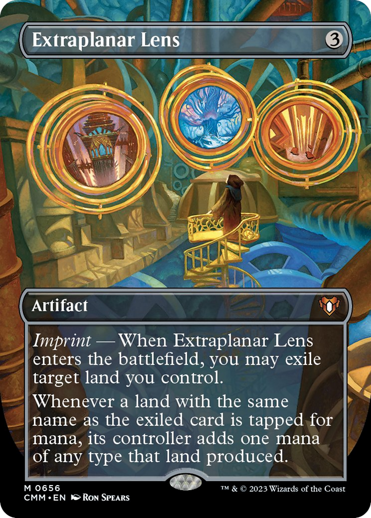 Extraplanar Lens (Borderless Alternate Art) [Commander Masters] - Magic: The Gathering - Card Brawlers | Quebec | Canada |
