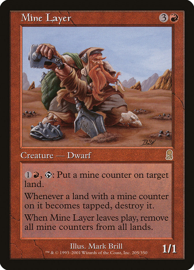 Mine Layer [Odyssey] - Magic: The Gathering - Card Brawlers | Quebec | Canada |
