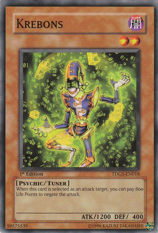 Krebons [TDGS-EN018] Common - Yu-Gi-Oh! - Card Brawlers | Quebec | Canada |
