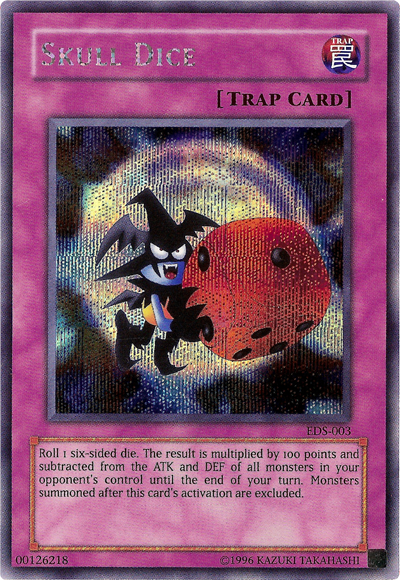 Skull Dice [EDS-003] Secret Rare - Yu-Gi-Oh! - Card Brawlers | Quebec | Canada |