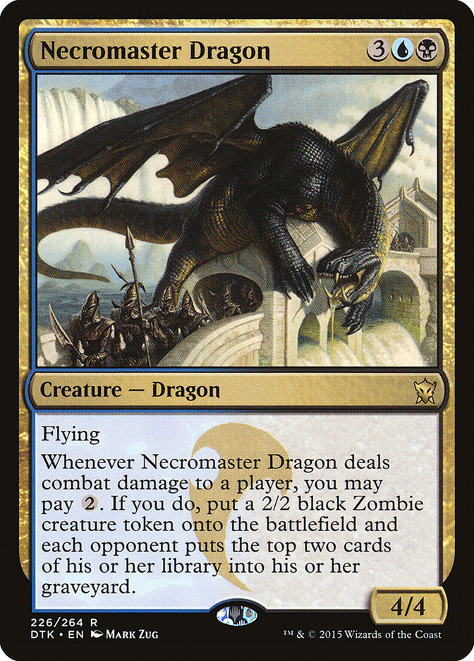 Necromaster Dragon [Dragons of Tarkir] - Magic: The Gathering - Card Brawlers | Quebec | Canada |