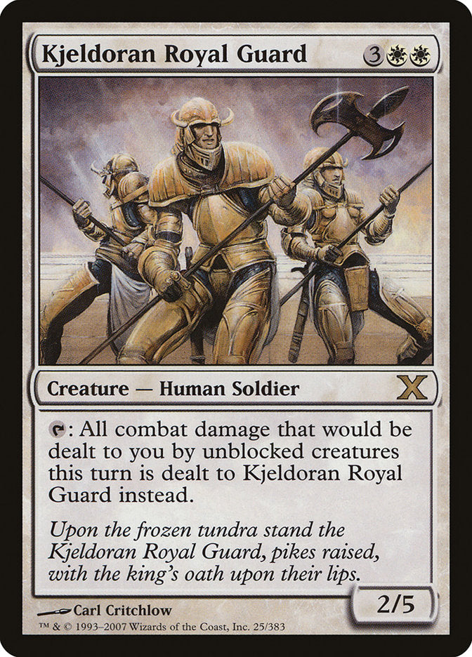 Kjeldoran Royal Guard [Tenth Edition] - Magic: The Gathering - Card Brawlers | Quebec | Canada |
