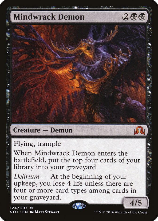 Mindwrack Demon [Shadows over Innistrad] - Magic: The Gathering - Card Brawlers | Quebec | Canada |