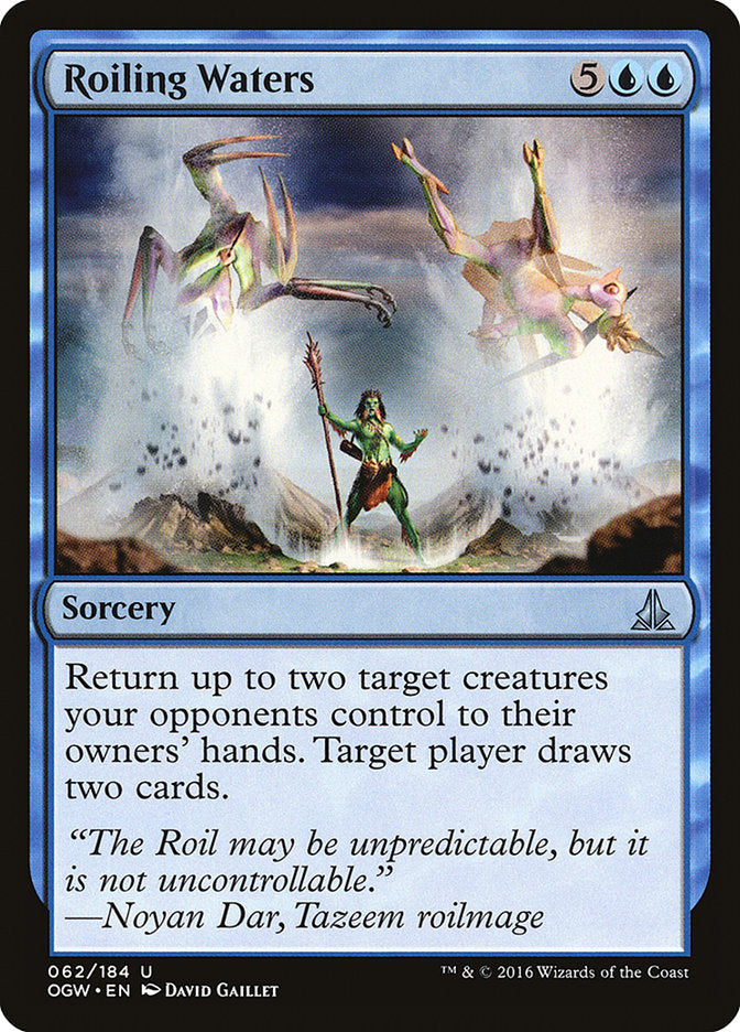 Roiling Waters [Oath of the Gatewatch] - Magic: The Gathering - Card Brawlers | Quebec | Canada |