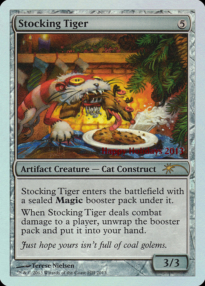 Stocking Tiger [Happy Holidays] - Magic: The Gathering - Card Brawlers | Quebec | Canada |